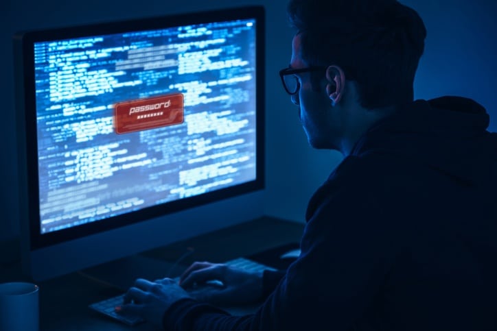 Credit Repair Lawyers of America Id Theft Hacker in dark