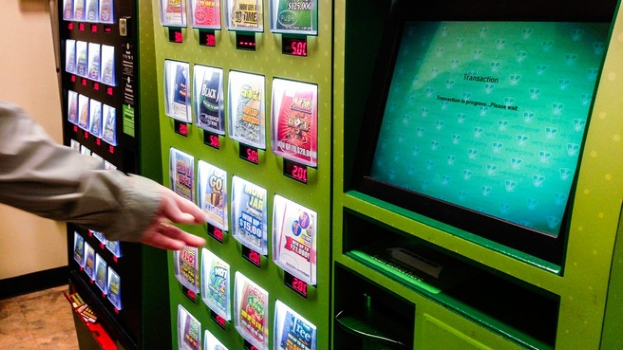 nc lottery vending machine near me