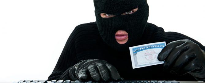 Identity Theft Masked Robber
